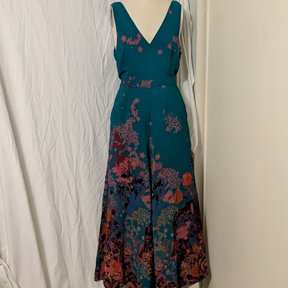Anthropologie Maeve floral jumpsuit - Picture 3 of 11